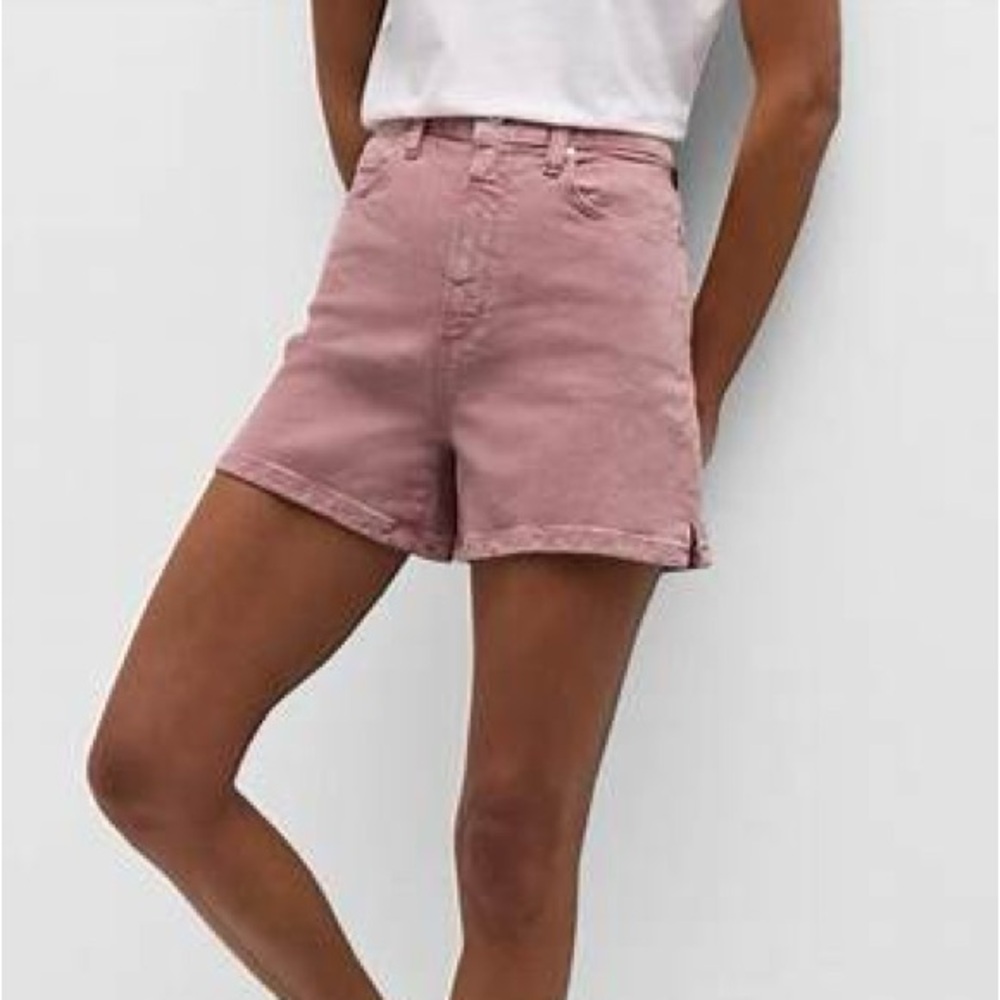 PAIGE Women's Dani Jean Shorts 29 Vintage Muted Blush color NWT